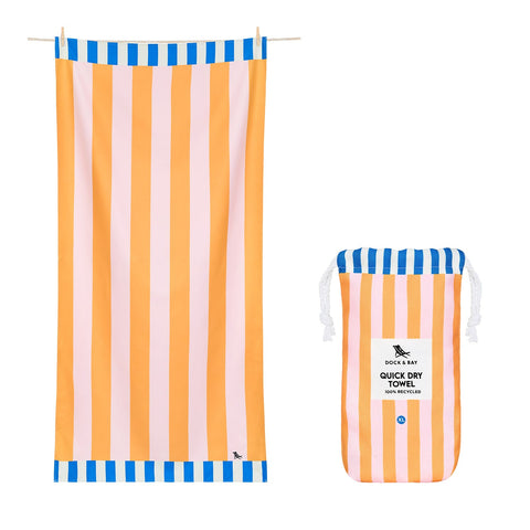 Dock & Bay Quick Dry Towel - Mellow Yellow