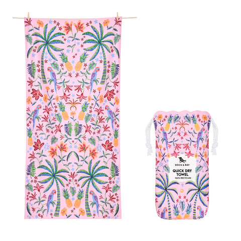Dock & Bay Quick Dry Towel - Pink Paradise