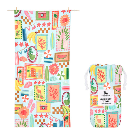 Dock & Bay Quick Dry Towels - Wish You Were Here
