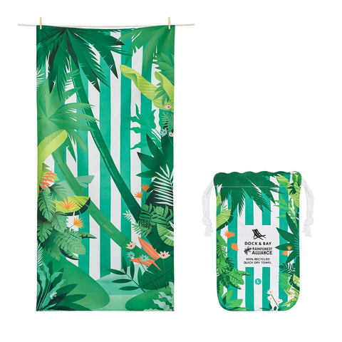 Dock & Bay Beach Towels - Doing Our Bit - Rainforest Alliance - Outlet