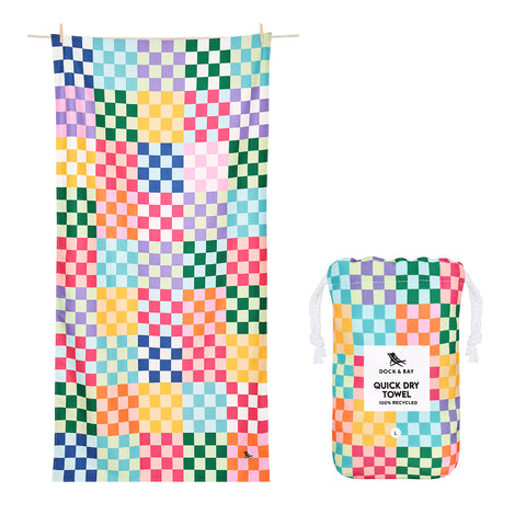 Dock & Bay Kids Beach Towels - Check Me Out