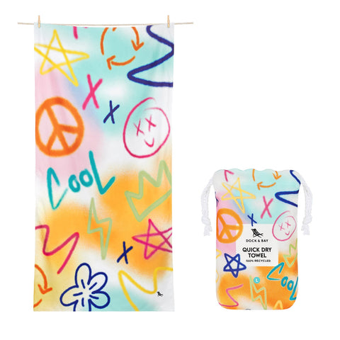 Dock & Bay Kids Beach Towel - Sand to Streets - GRS Certified