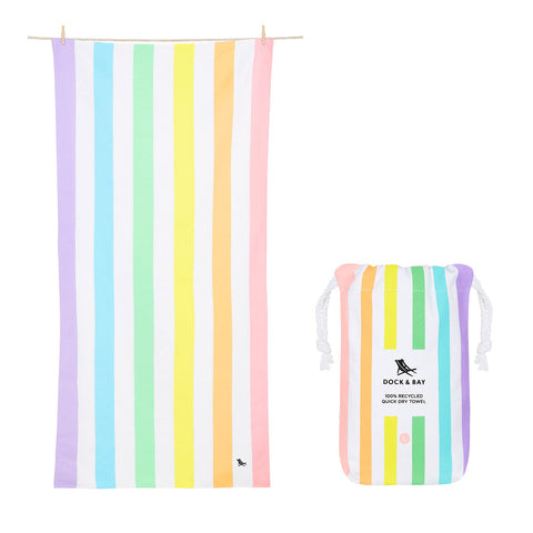 Dock & Bay Quick Dry Towel - Unicorn Waves