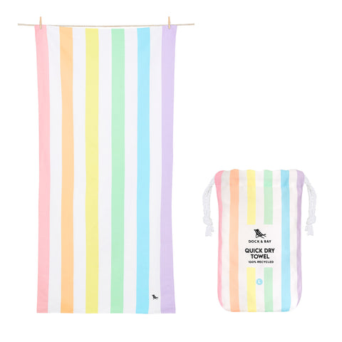 Dock & Bay Quick Dry Towel - Unicorn Waves