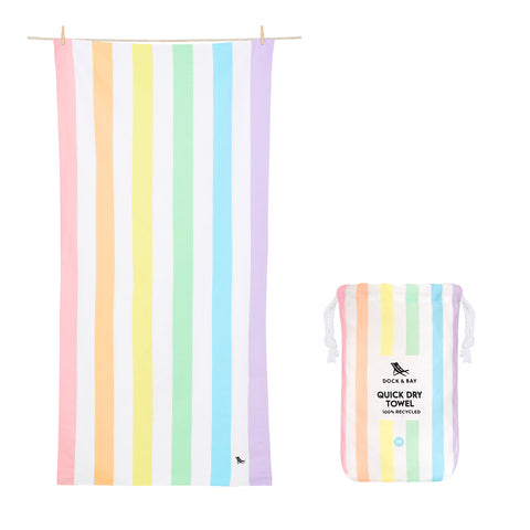 Dock & Bay Quick Dry Towel - Unicorn Waves