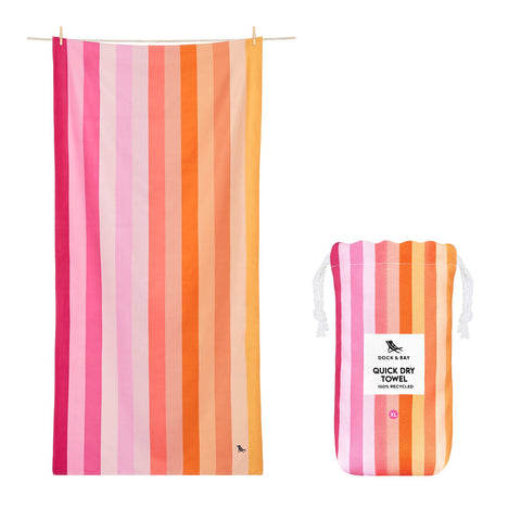 Dock & Bay Quick Dry Towels - Miami Sorbet - GRS Certified