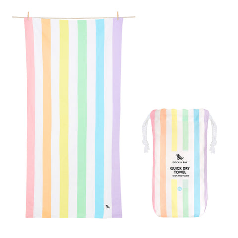 Dock & Bay Quick Dry Towel - Unicorn Waves