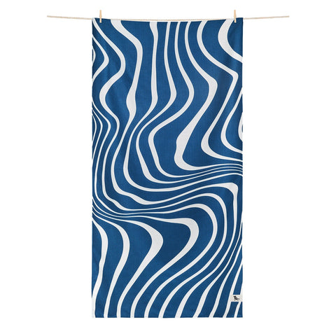 Dock & Bay Quick Dry Bath Towel - Tide Break Navy - Outlet
